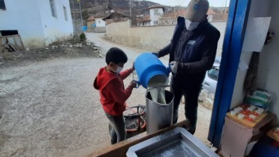 Günlük Ortalama 68 Ton Süt Toplanıyor