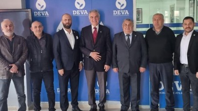 GÜRDOĞAN, DEVA PARTİSİ’Nİ ZİYARET ETTİ