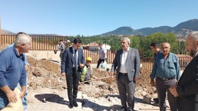 HAMAMÖZÜ’NDE DOĞALGAZ YAPIMI ÇALIŞMASI BAŞLADI
