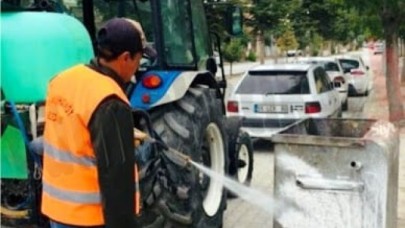 HAŞERELERE KARŞI MÜCADELE DEVAM EDİYOR