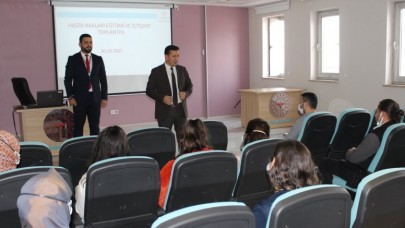 HASTA HAKLARI EĞİTİMİ VE İSTİŞARE TOPLANTISI DÜZENLENDİ