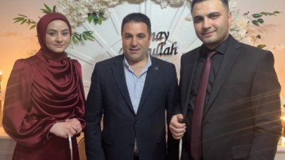 HAYRULLAH ERKEK VE SELİNAY METE EVLİLİĞE İLK ADIMI ATTILAR