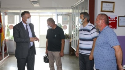HAZIRLIKLARI YERİNDE DENETLEDİ