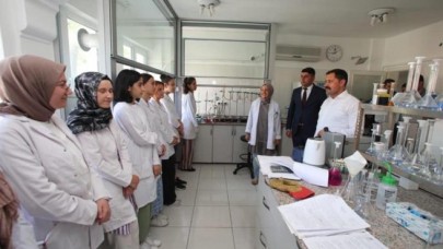 HEM İNCELEME YAPTI, HEM BRİFİNG ALDI