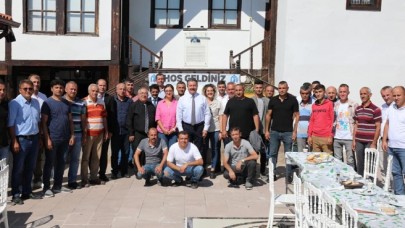 HEM SORUN DİNLEDİ, HEM DE BİLGİ ALDI