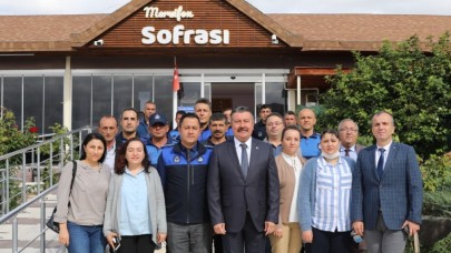 HEM ZABITA HAFTALARINI KUTLADI  HEM DE DURUM DEĞERLENDİRMESİ YAPTI