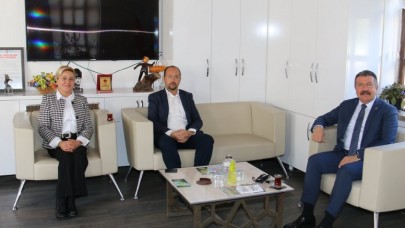 HİCİN’DEN BAŞKAN KARGI’YA ZİYARET