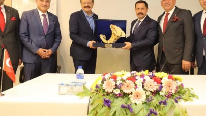 HİSARCIKLIOĞLU’NDAN TSO’YA ZİYARET