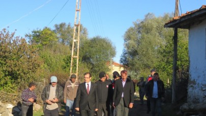 İÇME SUYU ÇALIŞMALARINI YERİNDE İNCELEDİ