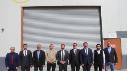 İDEAL LOJİSTİK FİRMASINI ZİYARET ETTİ