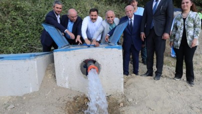 İKİ KÖY DAHA BASINÇLI SULAMA TESİSİNE KAVUŞTU