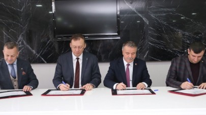 “İKTİSADİ VE İDARİ BİLİMLER ERASMUS+ KONSORSİYUMU PROJESİ” PROTOKOLÜ İMZALANDI
