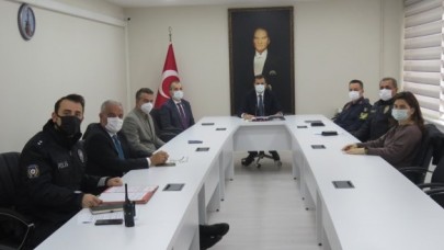 İLÇE SPOR GÜVENLİK TOPLANTISI YAPILDI
