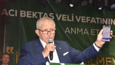 ‘İNSANLIĞIN HACI BEKTAŞ-I VELİ’Yİ ANLAMAYA ÇOK İHTİYACI VAR’