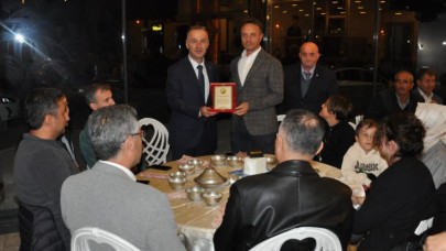 İŞLETME MÜDÜRÜ KAYAALP VEDA ETTİ