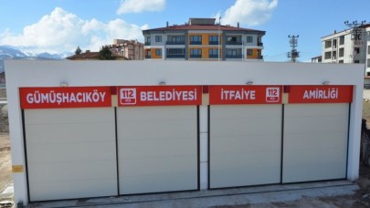 İTFAİYE MODERN BİNASI İLE ÖRNEK OLUYOR