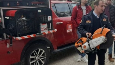 İTFAİYEDEN YÜKSEK OKUL ÖĞRENCİLERİNE EĞİTİM