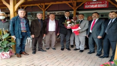 İYİ PARTİ’DEN MUHTARLAR DERNEĞİ ZİYARETİ