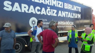 İYİLİK HAREKETİ AFET BÖLGESİNDE