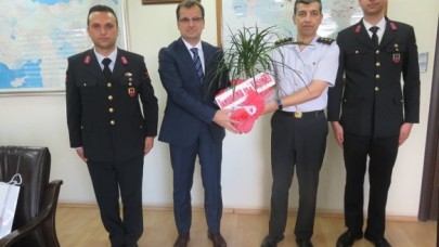 JANDARMA’DAN GÜLDOĞAN’A ZİYARET