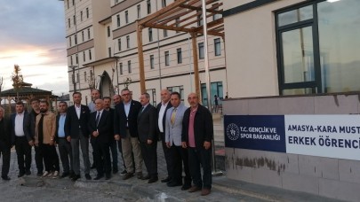 K.M.P. ÖĞRENCİ YURDUNU ZİYARET ETTİ