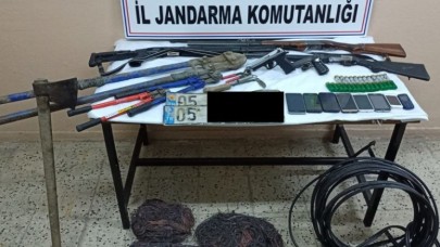 KABLO HIRSIZLARI YAKALANDI