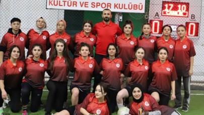 KADIN FUTBOL TAKIMI 3. LİG YOLUNDA ÇALIŞMALARINA BAŞLADI