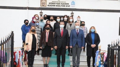 KADIN KÜLTÜR EVİNİ ZİYARET ETTİLER
