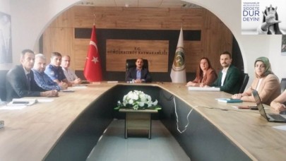 KADINA YÖNELİK ŞİDDETLE MÜCADELE KOORDİNASYON TOPLANTISI YAPILDI