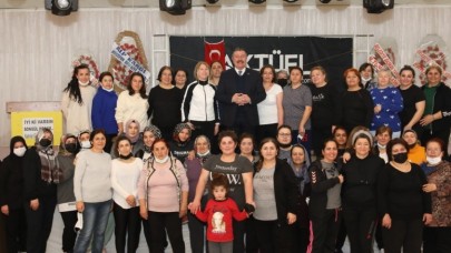 KADINLARIN GÜNLERİNİ KUTLADI