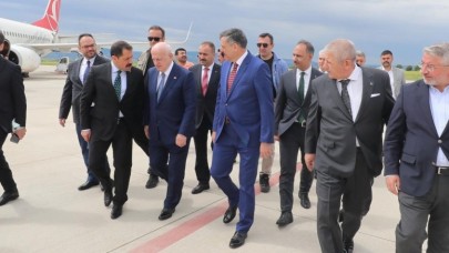 KAHRAMAN, MERZİFON’DA KARŞILANDI