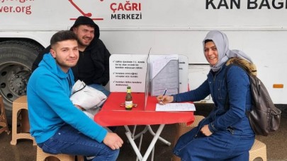 KAN BAĞIŞI KAMPANYASI DÜZENLENDİ