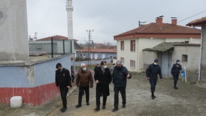 KARATEPE VE HAN KÖYLERİNİ ZİYARET ETTİ