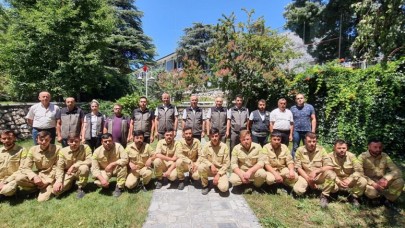 KARGI’DA 14 ATEŞ AVCISI GÖREVE BAŞLADI