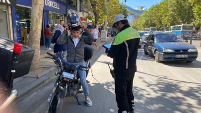KASK DENETİMLERİ DEVAM EDİYOR