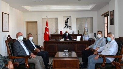 KAYMAKAM ALTINÖZ’E HAYIRLI OLSUN ZİYARETLERİ DEVAM EDİYOR
