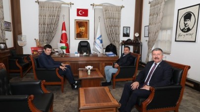KAYMAKAM AYRANCI’DAN BELEDİYE ZİYARETİ