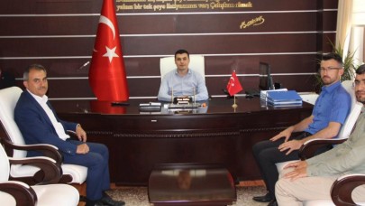 KAYMAKAM DAĞLI’YA VEDA ZİYARETLERİ DEVAM EDİYOR
