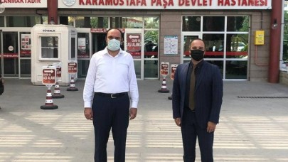 KAYMAKAM DEMİRKALE’DEN SEZİKLİ VE NERGİZ’E VEDA ZİYARETİ