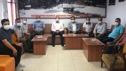 KAYMAKAM DEMİRKALE’DEN VEZİR-DER’E ZİYARET
