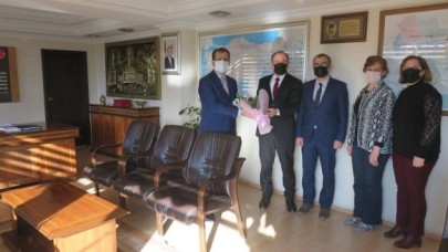 KAYMAKAM GÜLDOĞAN’A VERGİ HAFTASI ZİYARETİ