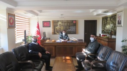 KAYMAKAM GÜLDOĞAN’A ZİYARETLER DEVAM EDİYOR