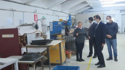KAYMAKAM GÜLDOĞAN’DAN DOFA METAL’E ZİYARET
