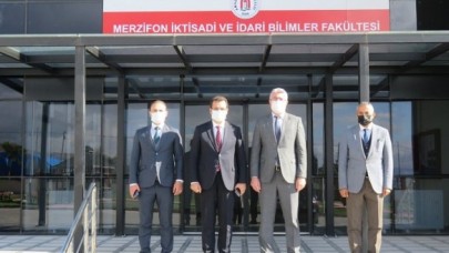 KAYMAKAM GÜLDOĞAN, FAKÜLTEYİ ZİYARET ETTİ