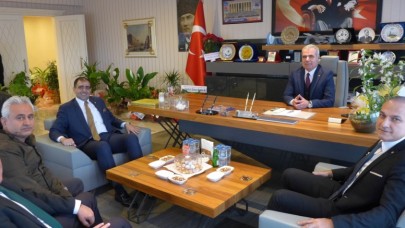 KIRLANGIÇ VE AKSU'DAN HAYIRLI OLSUN ZİYARETİ