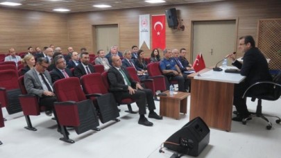 KIŞ TEDBİRLERİ GÖRÜŞÜLDÜ