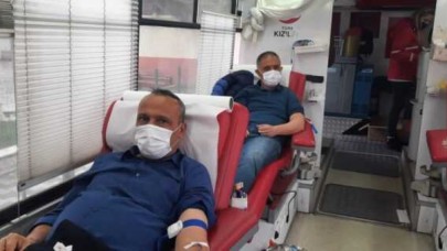 KIZILAY’IN KAN BAĞIŞINA TAŞOVA İLÇE MÜFTÜLÜĞÜNDEN DESTEK