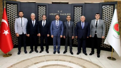 KOCA VE EKİBİNDEN VALİ MASATLI’YA ZİYARET