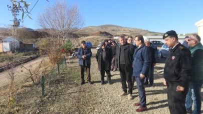 KÖMÜR İŞLETMESİNİ ZİYARET ETTİ