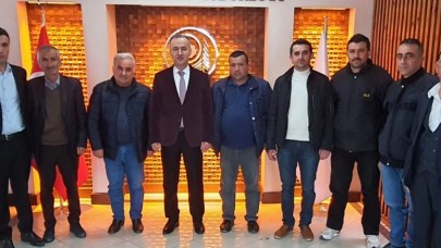 KOOPERATİF BAŞKANLARINDAN OFLU’YA ZİYARET